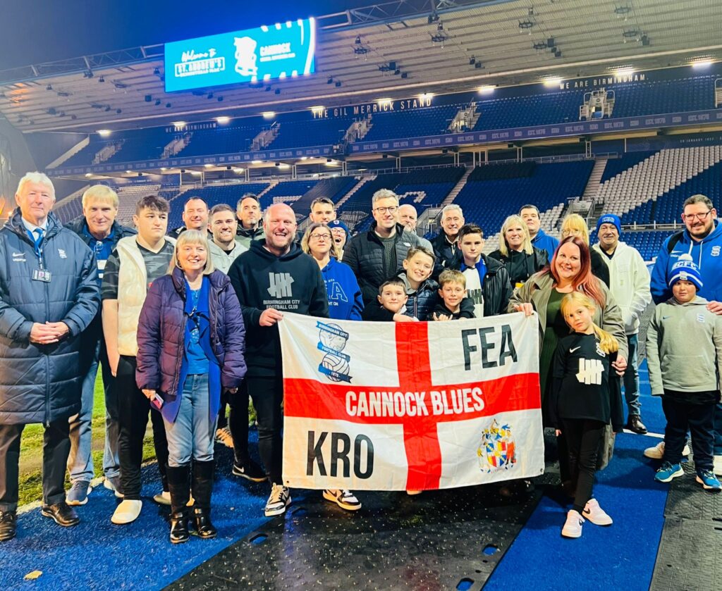 Cannock Blues Stadium Tour